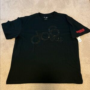 Gap Stranger Things Graphic Black  T-Shirt size Large NWT